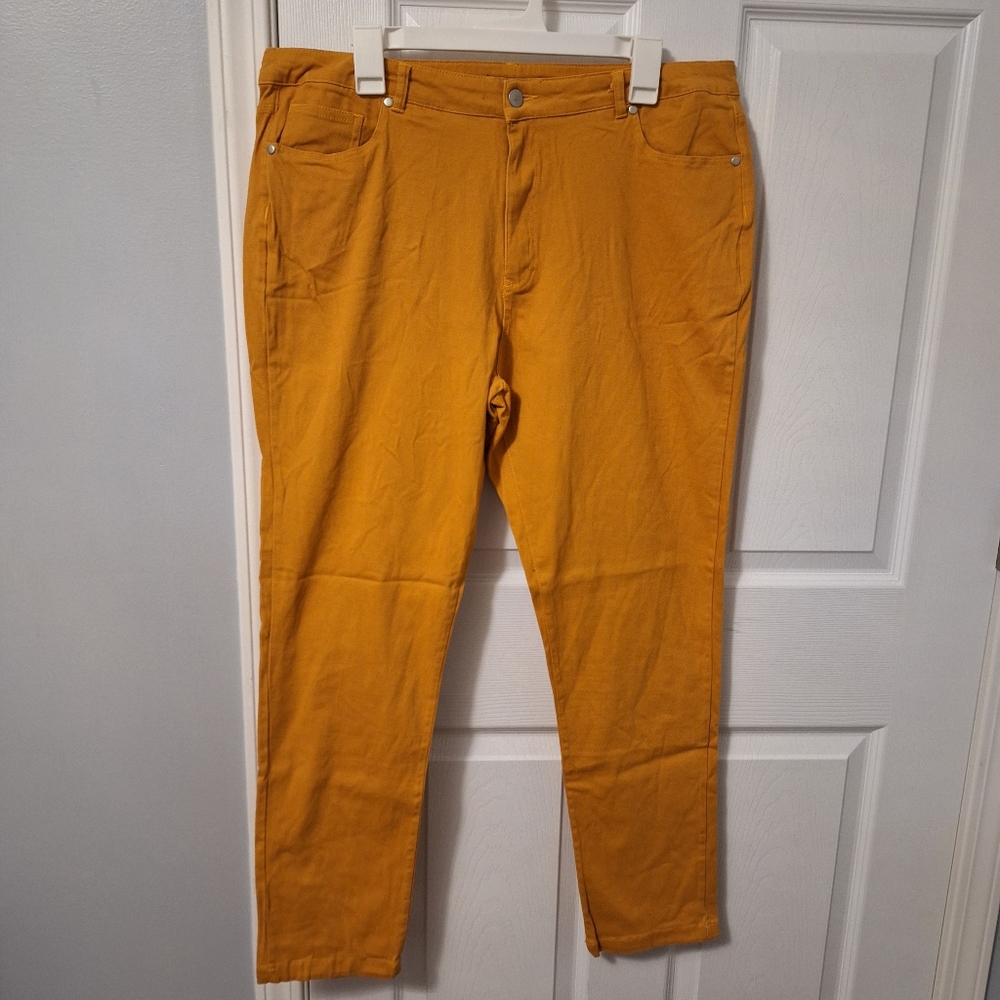 Simply Southern Womens Orange Pants XXL